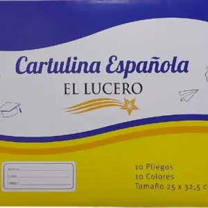 Sobre Cartulina Española