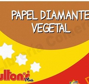 Sobre Papel Diamante Vegetal